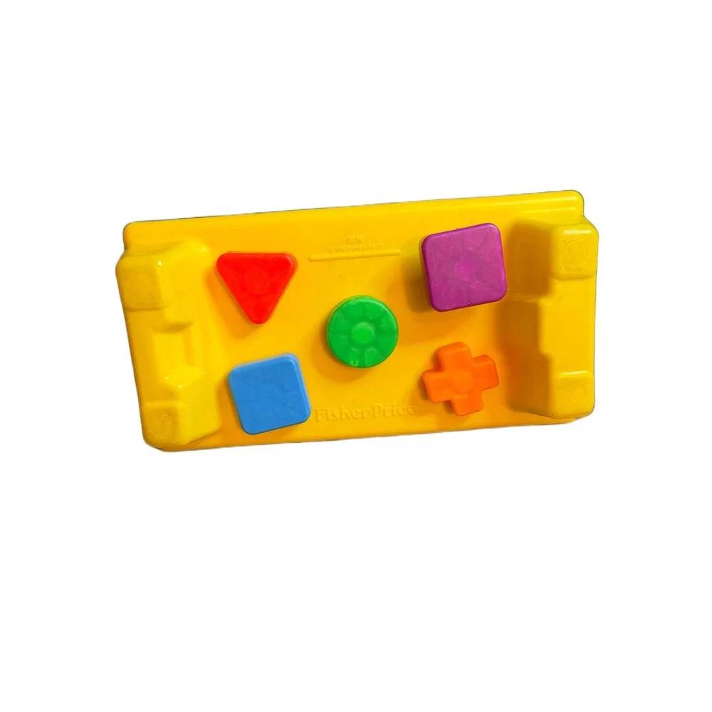 Fisher-Price Tap & Turn Bench Toddler Pounding Toy Yellow Double Sided 2035